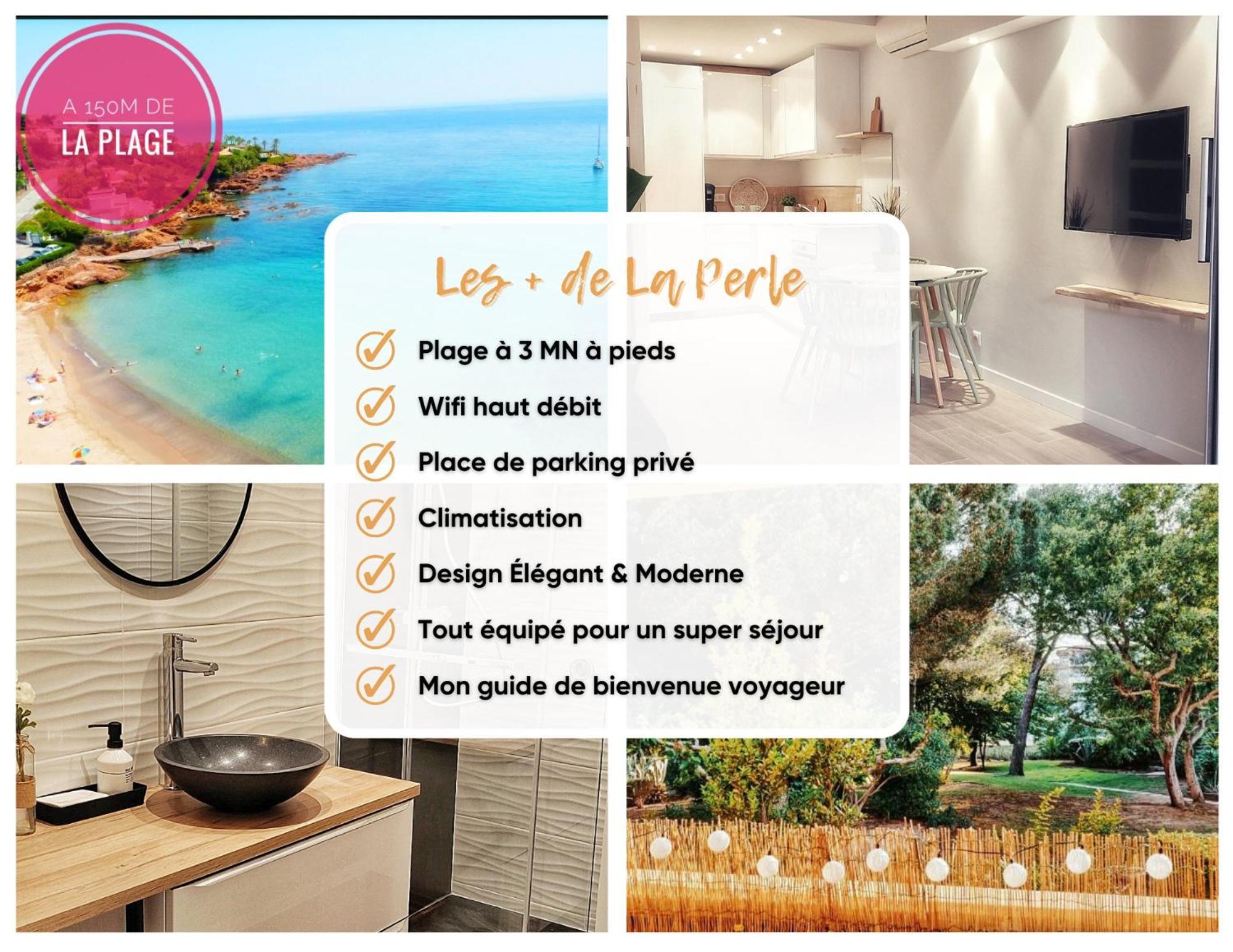 Plage A 3 Minutes A Pied Saint-Raphaël Exterior foto